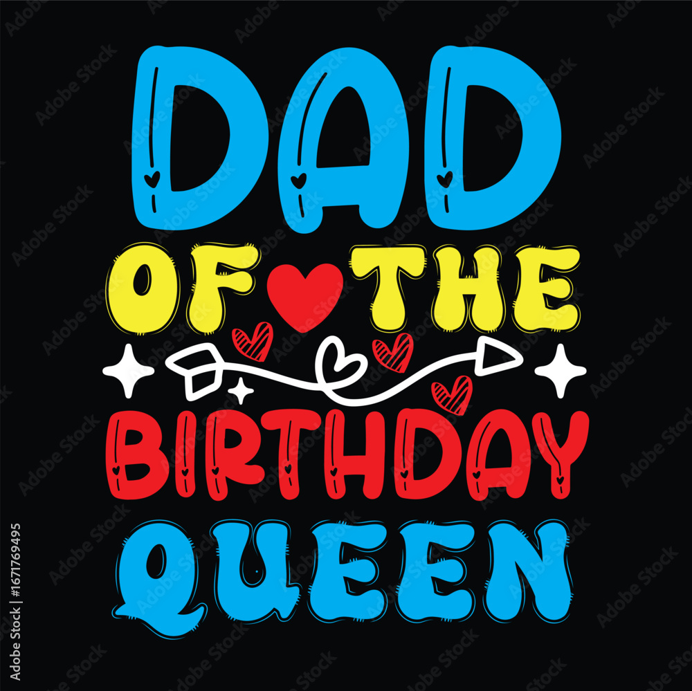Fototapeta premium Birthday Svg Design