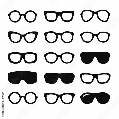 set of eyeglasses