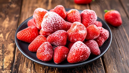 Sweet, juicy, and perfectly ripe frozen strawberries. Ideal for smoothies, desserts, or baking. These strawberries are handpicked at the peak of ripeness and frozen to lock in their natural flavor