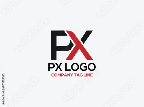 Px logo vector .px xp unique and modern minimal business logo design px xp professional and creative px