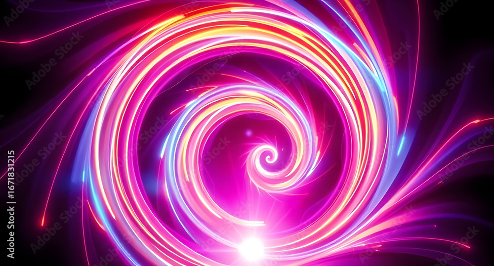 Fototapeta premium Quantum Swirl