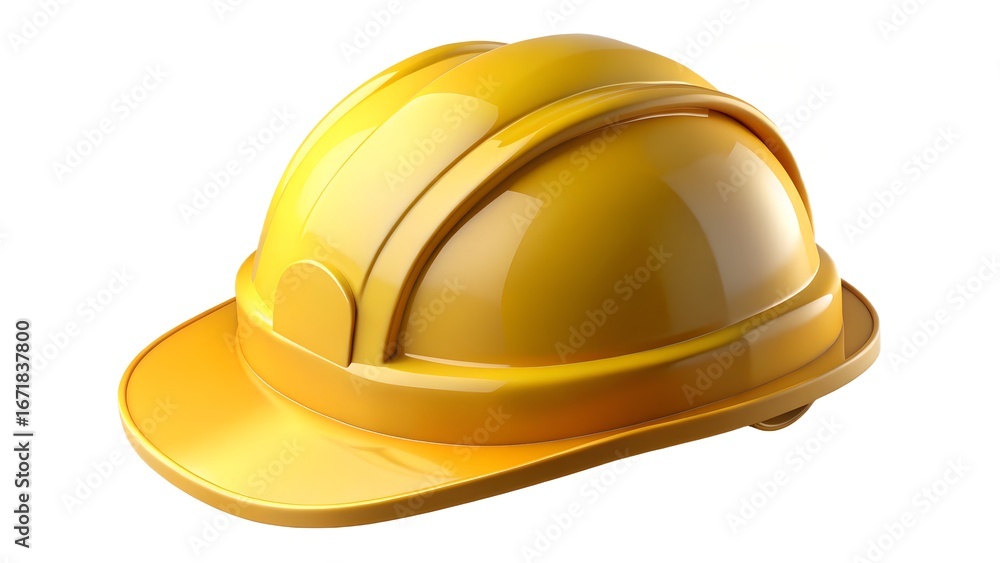 Fototapeta premium yellow hard hat