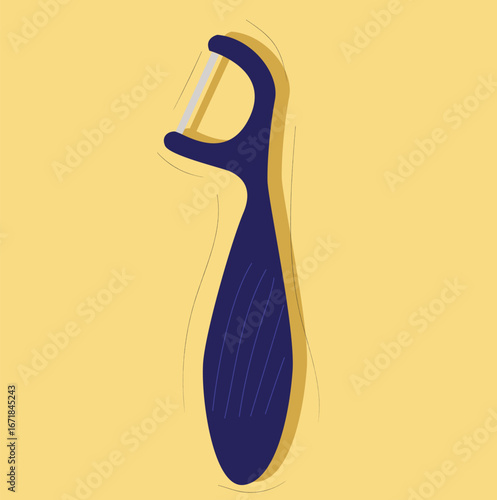 Floss toothpick, dental floss, teeth cleaner