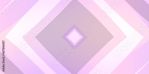 Dynamic looping abstract geometric pastel diamonds shapes background animation