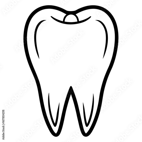 tooth with a tooth