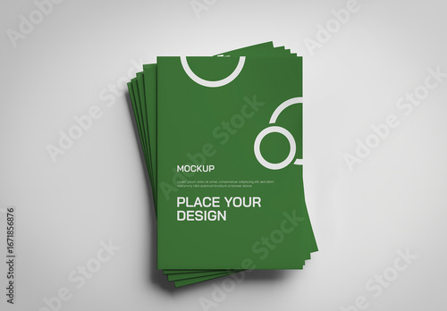 A4 Bundle Mockup Top View