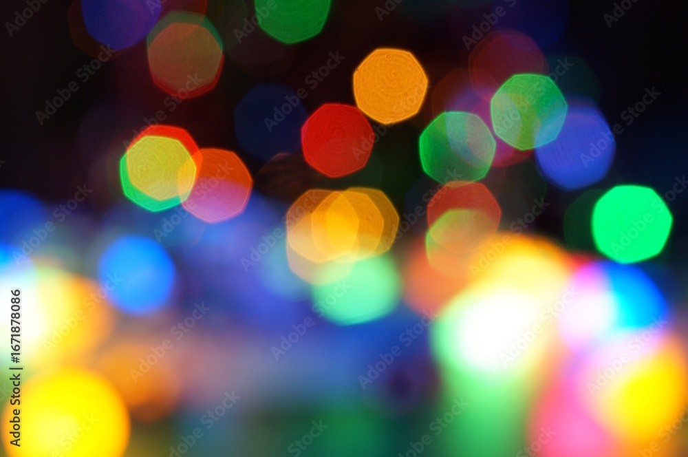 custom made wallpaper toronto digitalBlurred Christmas background. Glowing garlands and toys.