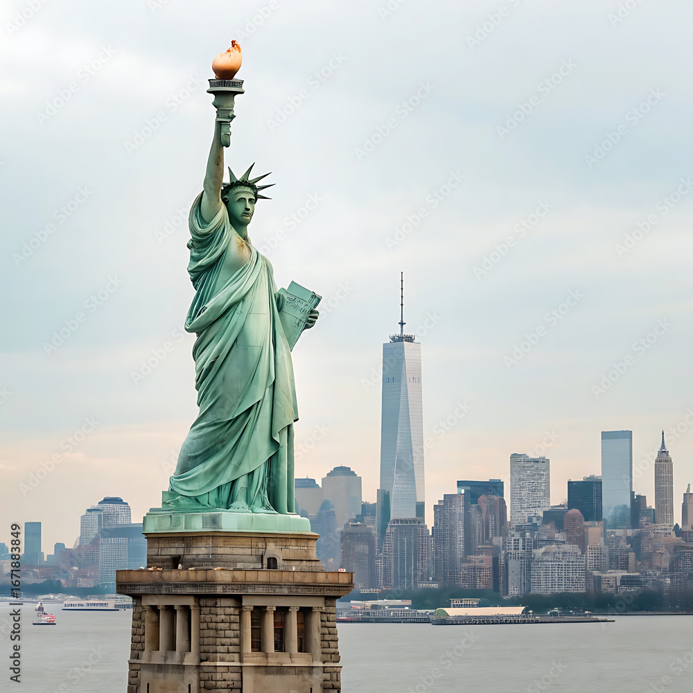 Obraz premium statue of liberty new york city