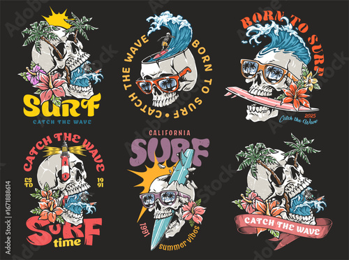 Surf culture art in California