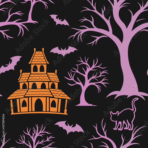 Halloween Fright Night Lettering and Horroor Fest 2025