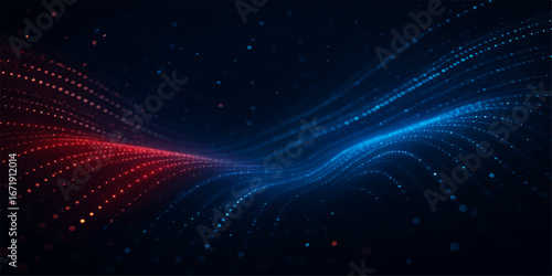 Cosmic fractal abstraction of glowing celestial bodies against a dark galactic background