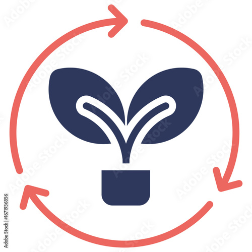 Plant Recycle Icon