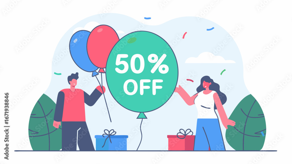 Fototapeta premium BLACK FRIDAY VECTOR - VETOR BLACK FRIDAY