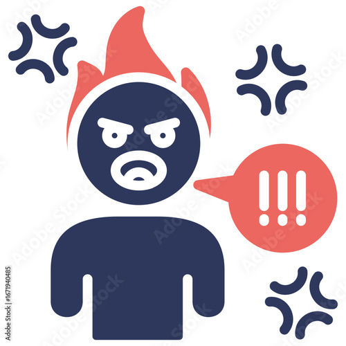 Angry Icon