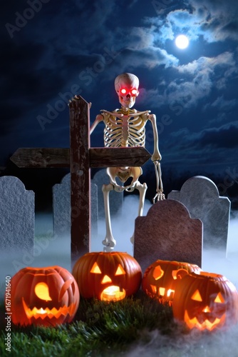 halloween pumpkin and witch costume