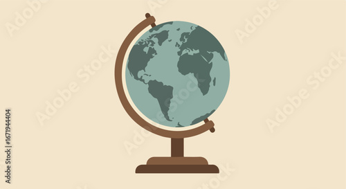 Depicting Globe in Education/School