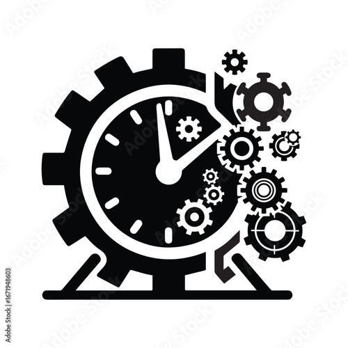 Minimal Business Clock for Time Management