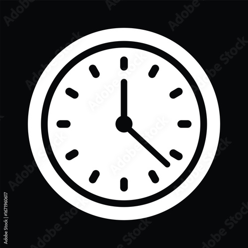 Minimal Business Clock for Time Management