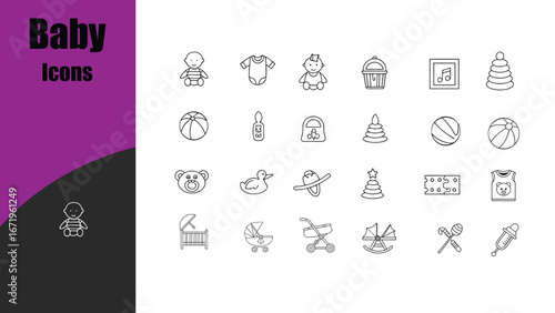 Baby  Icons set