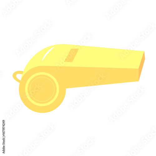 Yellow Whistle Illustration