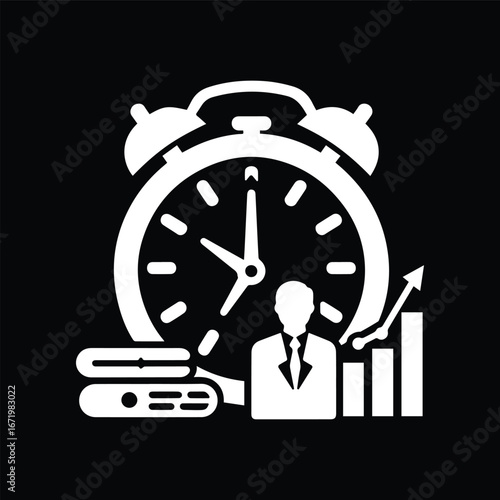 Minimal Business Clock for Time Management