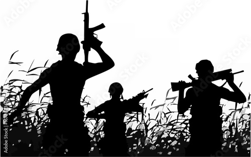 Soldiers on Patrol - Reed Swa...