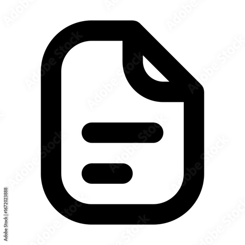Invoice Icon Outline