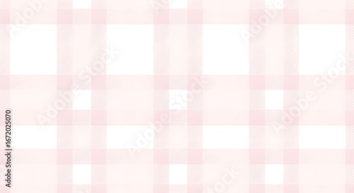 Patrones sin costuras a cuadros de resorte, cheque de garabato rosa pastel y patrón de vector sin costuras de cuadrícula