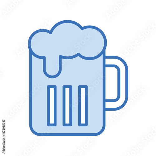Beer  duotone line icon , vector, pixel perfect, illustrator file 
