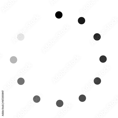 Loading circle. Round loading. Graphic element. 
