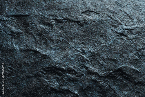 Wallpaper Mural Dark blue stone texture background natural rough surface design element Torontodigital.ca