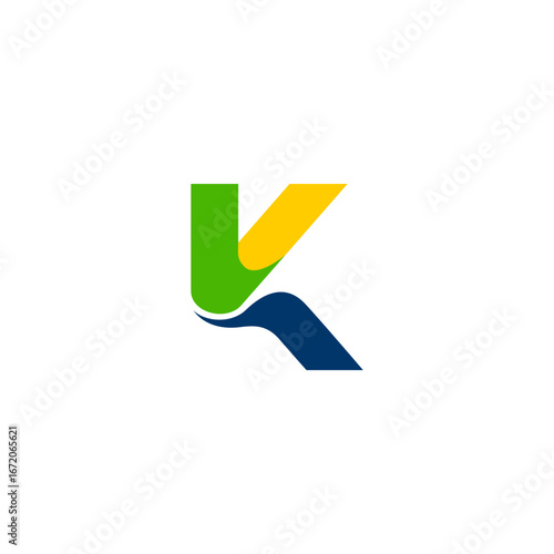 k Letter green yellow investment Free Download k Letter green yellow investment - GFXLoad