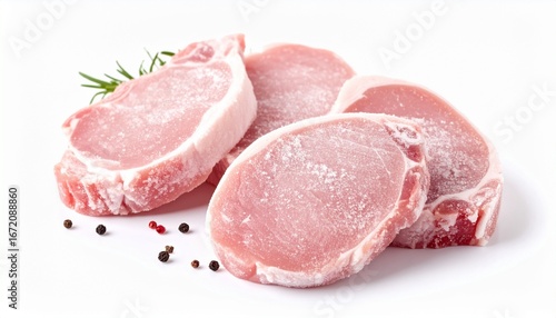 Pork Chops _Juicy and tender frozen pork chops, ideal for grilling, frying