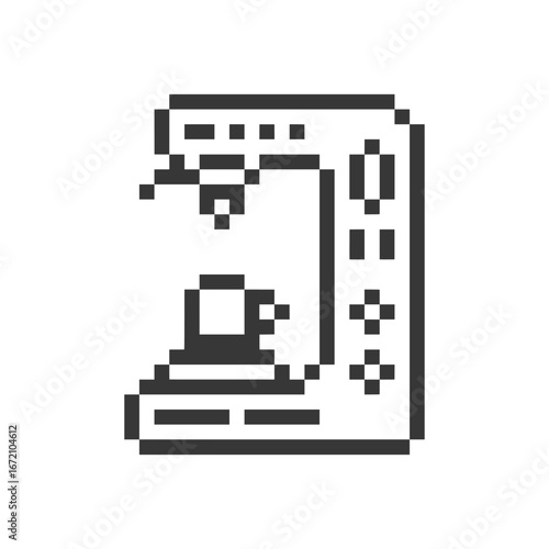 coffee machine tool pixel art