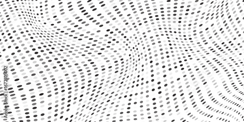Simple grunge dotted halftone gradient texture. Vanishing polka dot background vector abstract art modern simple vector design