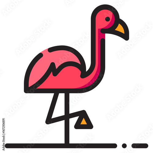 Travel Icon Set. This is lineal color icon style. 