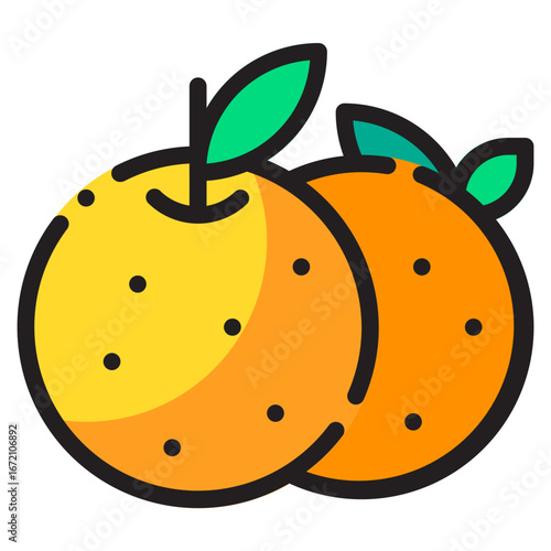 Travel Icon Set. This is lineal color icon style. 