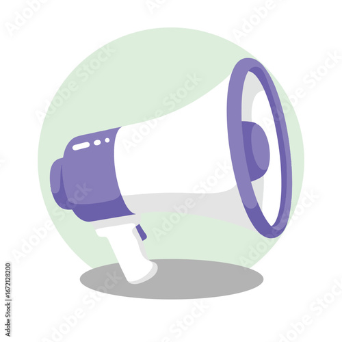 Public Announcement Megaphone.