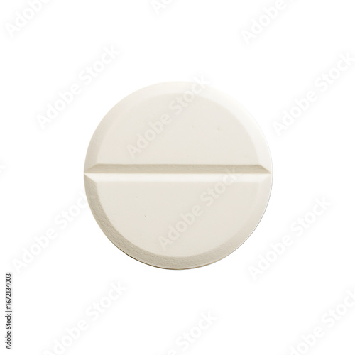 White round pill medicine tablet medication pharmaceutical drug healthcare remedy