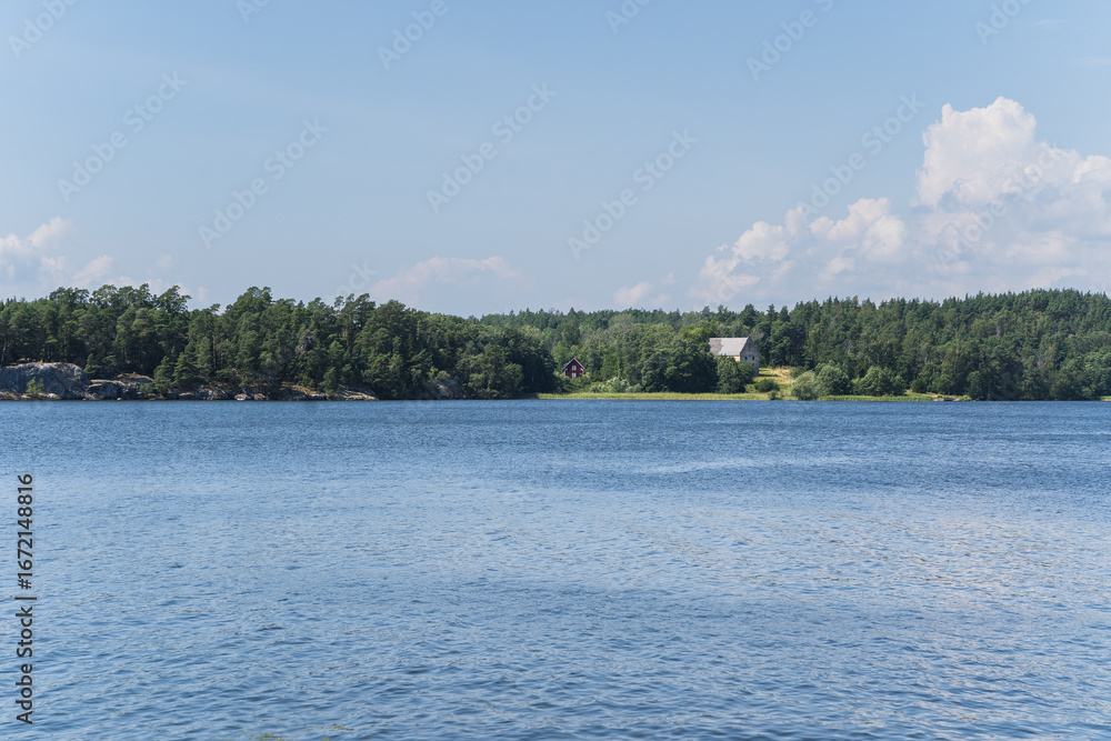 custom made wallpaper toronto digitallake landscape in Sweden 
