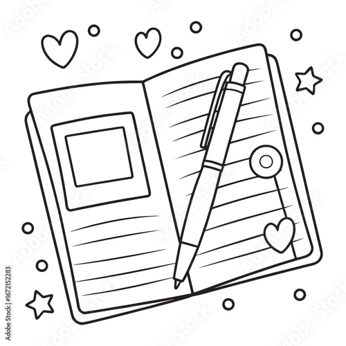 Cute cartoon vector illustration, Create a vector illustration of a friendly, 
Cute and happy domestic having fun with colorful fun drawing illustration vector art design, Adorable Cute Design.