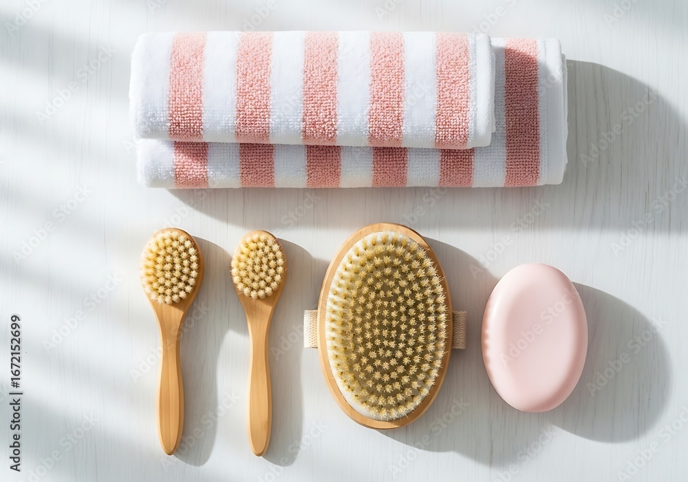 Obraz premium Spa bath accessories for relaxation and self care