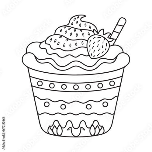 Cute cartoon vector illustration, Create a vector illustration of a friendly, 
Cute and happy domestic having fun with colorful fun drawing illustration vector art design, Adorable Cute Design.