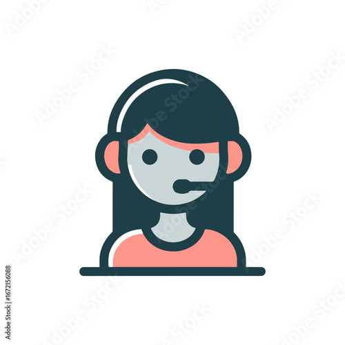 Friendly customer service representative assisting clients from a modern office environment