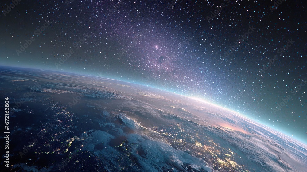 Fototapeta premium earth in space