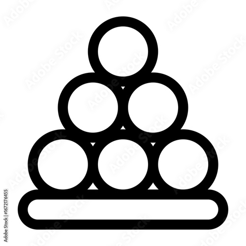Laddu Icon Outline