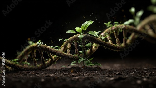 DNA strand sprouting life