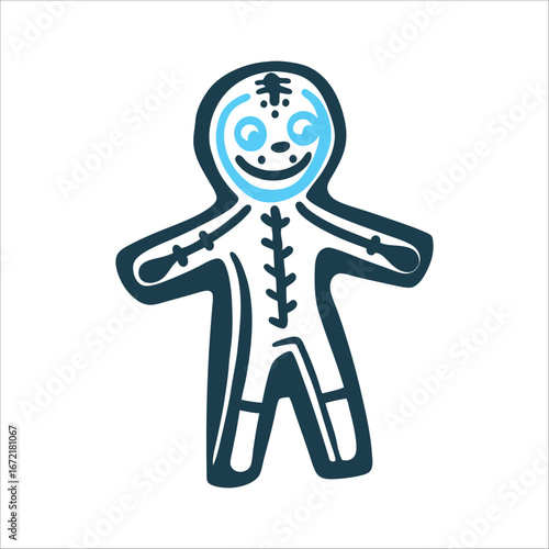 Innocents' Day Paper Doll Prank Figure Día de los Santos Inocentes April Fools Day Paper doll monigote prank figure in solid gray or red
