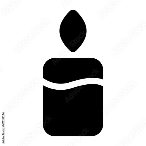 Candle Icon Filled