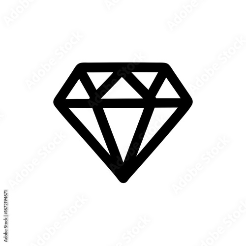 diamond icon vector illustration